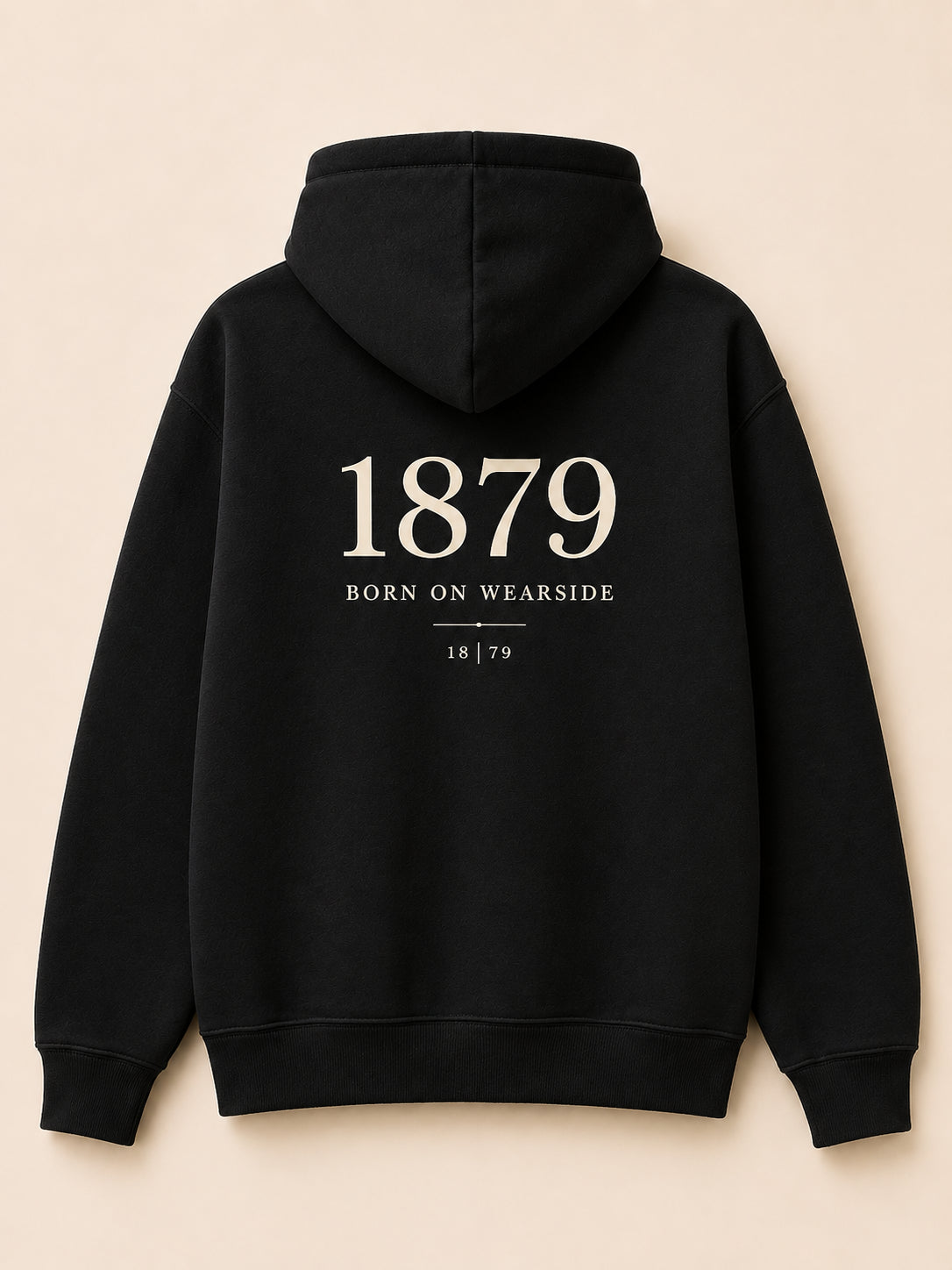 Heritage Black Hoodie back
