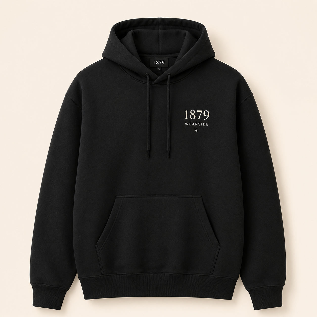 Heritage Black Hoodie front