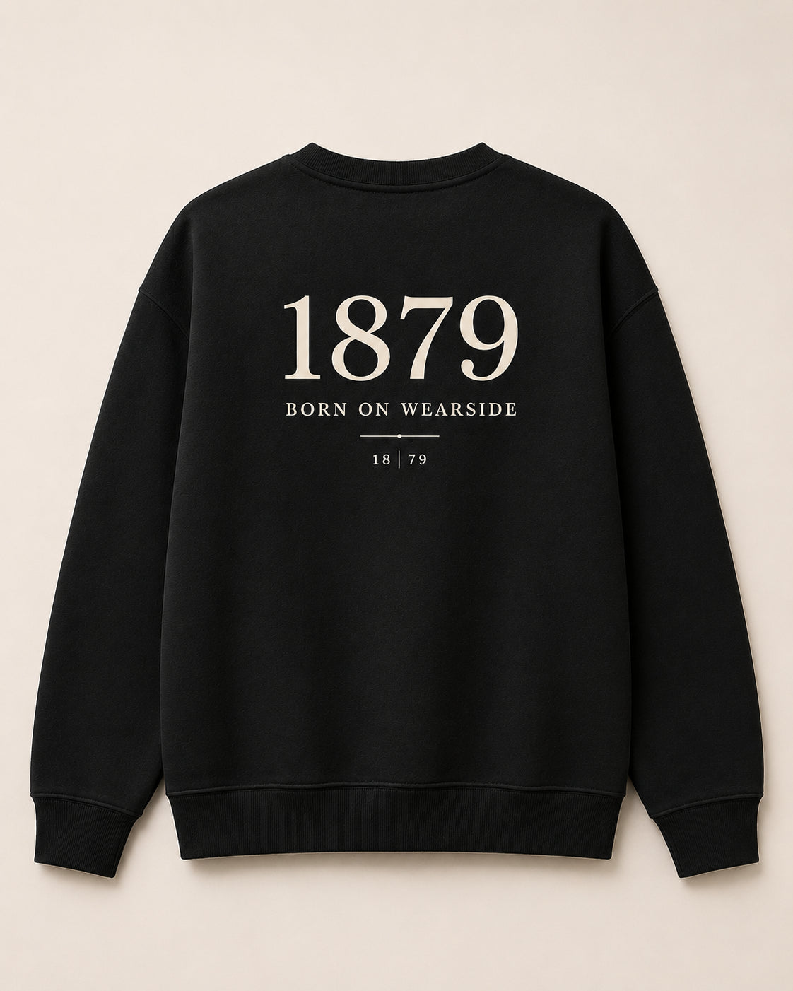 Heritage Black Sweatshirt back