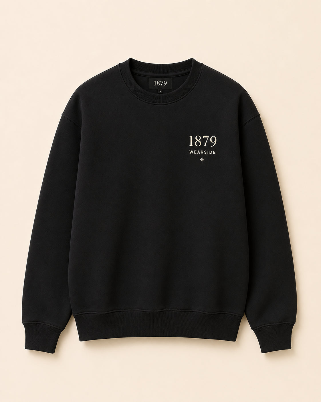 Heritage Black Sweatshirt front