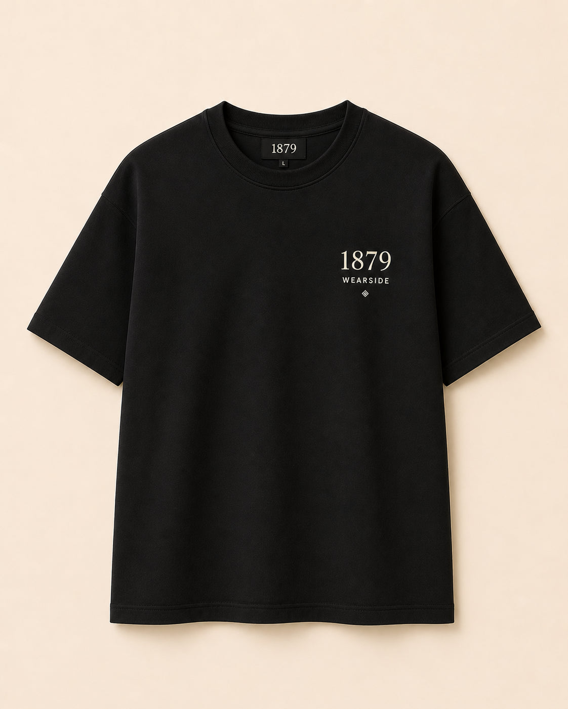 Heritage Black T-Shirt front